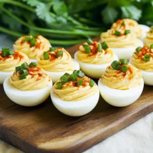 Spicy Deviled Eggs