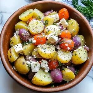 Zesty Homemade Greek Potato Salad for Vibrant Summer Meals