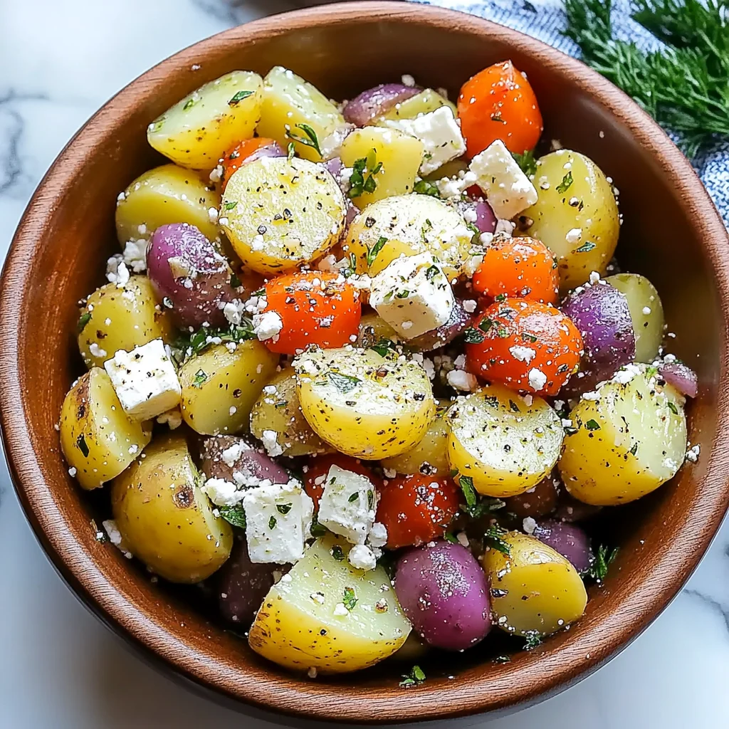 Zesty Homemade Greek Potato Salad for Vibrant Summer Meals