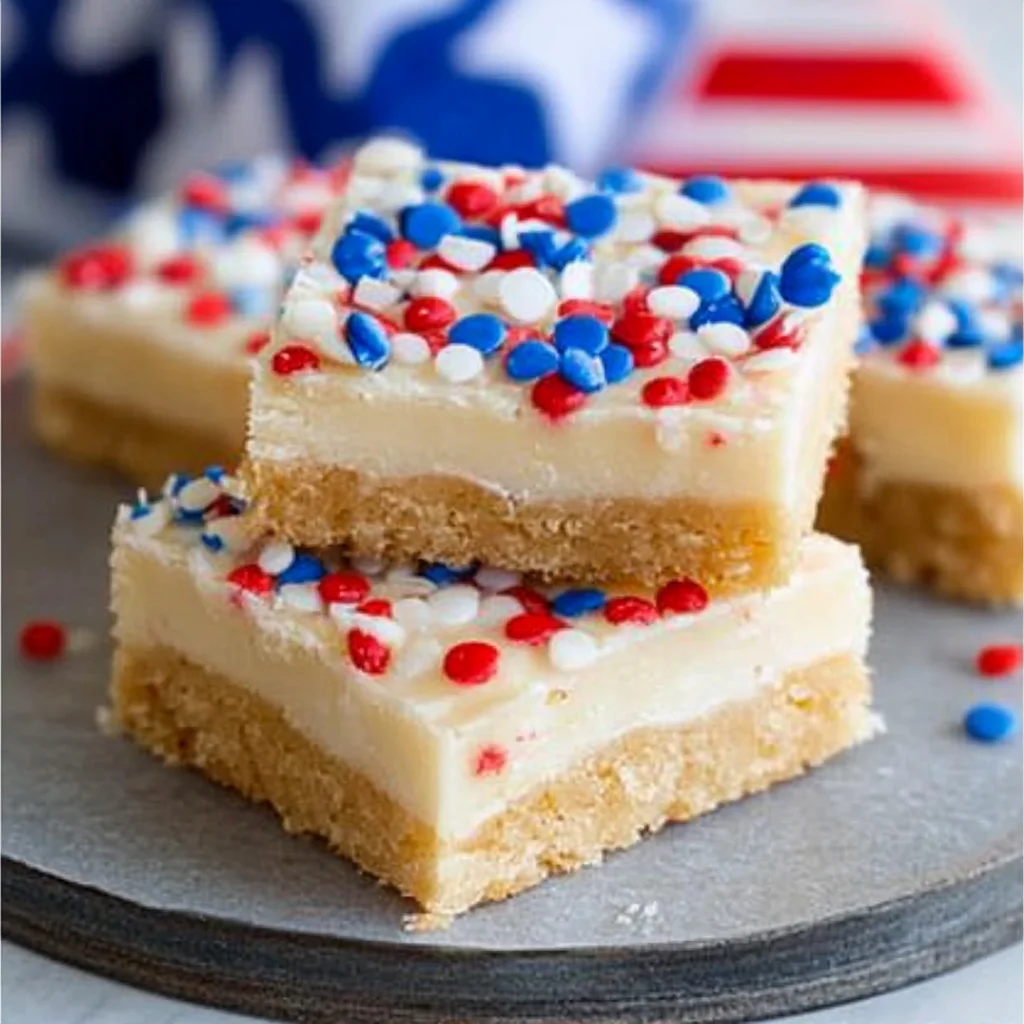Patriotic Cookie Bars